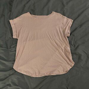 A New Day Women’s M Short Sleeve Blouse Pink